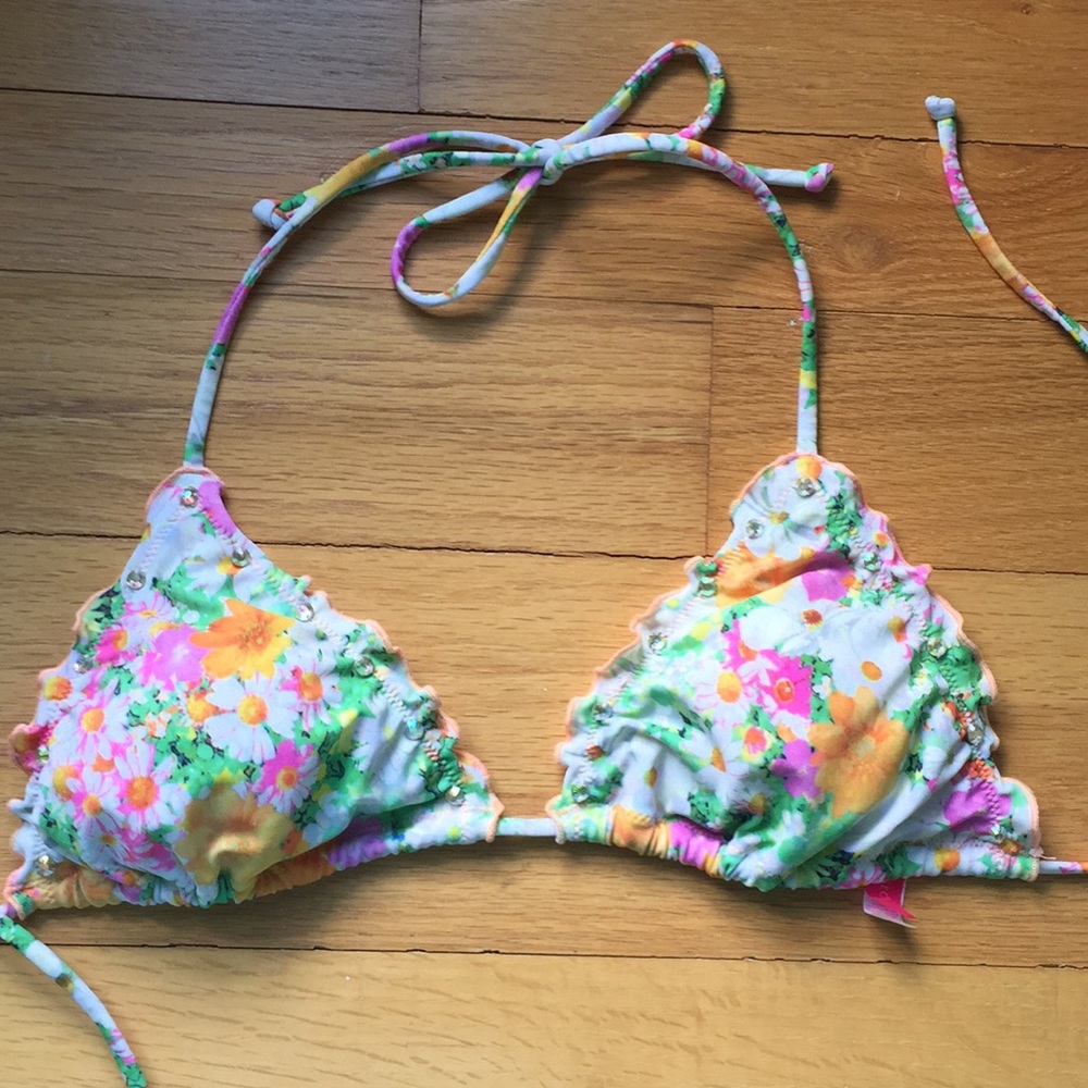 victoria’s secret triangle bikini top